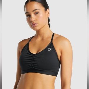 Gymshark ruched sports bra